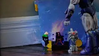 2014 Stop Action Son And I #stopmotion #batman #killowog #greenlantern #actionfigures #starsaphyre