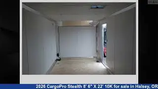 Eye-catching 2026 CargoPro Stealth Car Hauler Trailer RV For Sale in Halsey, OR