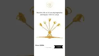 22ct Gold Panjangla 5 Rings Bracelet #a1jewellers #gold #indiangoldjewellery #shorts #bracelet