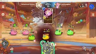 AXIE INFINTY ARENA GAMEPLAY| EARNING SLP COIN| BEST TEAM IN AXIE INFINITY