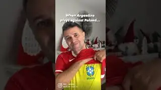 WHEN ARGENTINA PLAYED AGAINST POLAND...