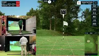 Stuart and JP take on Treetops for Winter Scramble