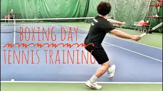Tennis Training | Amir Lavasani & Marc-Andr&eacute; Houle | December 26, 2025 | La Sporth&egrave;que, Gatineau, QC