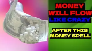 money will flow like crazy when you this money spell (sea salt)
