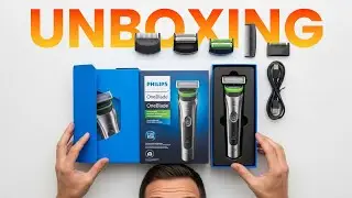 Philips OneBlade 360 Face & Body, Wet & Dry, Trim, Edge & Shave with the 5 in 1 Adjustable