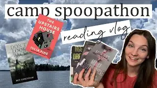 CAN I BEAT THE KILLER? | camp spoopathon vlog