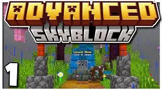 Minecraft Advanced Skyblock: Economy & Quests Ep1 - Lets Start This
