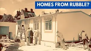 Britain Had No Cheap Homes After the Blitz &mdash; So Engineers Turned Bombed Rubble Into Prefab Estates