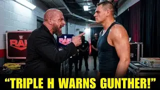 Трипл Эйч предупреждает Гюнтера о Джоне Сине за кулисами &ndash; Разбор WWE RAW