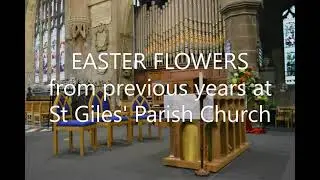 St Giles' Parish Church Wrexham   Easter Flower Displays