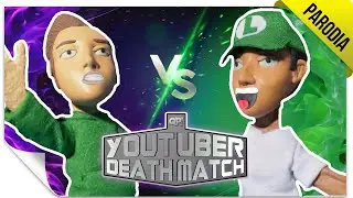 ElRubiusOMG VS FernanFloo | PARODIA: CELEBRITY DEATHMATCH | QuePari&oacute;!