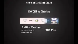 ENCORE vs Dignitas CSGO Lounge|21 05 2015|