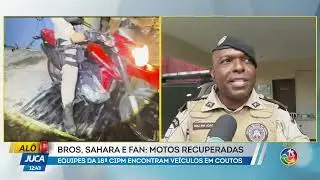 Equipes da 18ª cipm encontram veículos em coutos | ALÔ JUCA | TV ARATU
