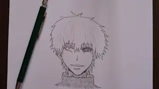 Drawing Kaneki Ken | Easy Step-by-Step Tokyo Ghoul Art Tutorial
