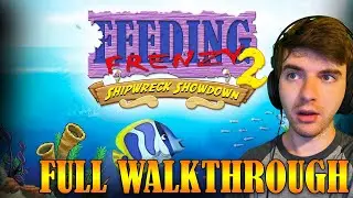 Feeding Frenzy 2: Rise to the Top! Full Walkthrough Livestream Story Mode