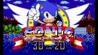 Sonic 1: Sonic 3D in 2D Edition - (Sonic 1 2013 Mod Showcase)