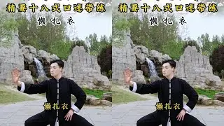 陈式太极拳精要十八式口述版完整带练 #陈式太极拳 #精要十八式 #豫记