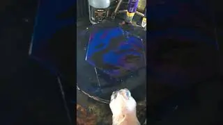 Jazzy Upbeat Lofi 🎶 with Live Colorful Art🎨#lofi #focusmusic #fluidart
