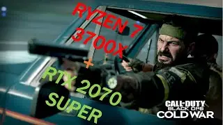 Call of Duty:Cold War RYZEN 7 3700X + RTX 2070 Super 8GB