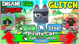 INSANE EGG HATCH + FIGHTING GLITCH In Punch Simulator Roblox Game! Hatch A SECRET PET + BOSS FIGHT?!