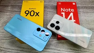 Realme Narzo 90x 5g vs Redmi Note 14 SE 5g - Best Konsa ? | Speed Test 🔥| Best Processor 🎮