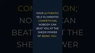The Secret to No Competition #mindset