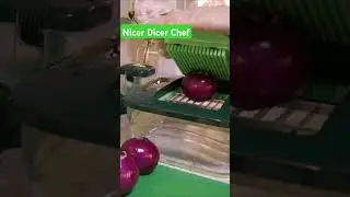 Nicer Dicer Chef Zwiebel schneiden #schnittvarianten #nicerdicerchef #zwiebeln #nicerdicer