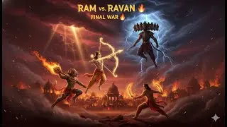 🔥 Ram vs Ravan &ndash; The Final Yudh | Epic Battle of Dharma & Darkness | Mahavatar Energy ⚔️✨