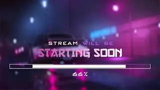 Stream starting soon overlay free to use