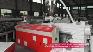 Co-extrusion Pvc/Wpc foam board machine with online lamination