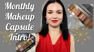 MONTHLY MAKEUP CAPSULE COLLECTION INTRO//2021 Shop My Stash