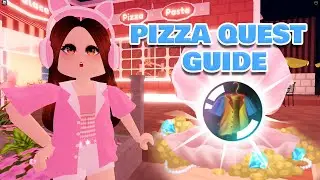 HOW TO COMPLETE ZED'S PIZZA QUEST  [ Royale High Tutorial  ] 🍕 🍷
