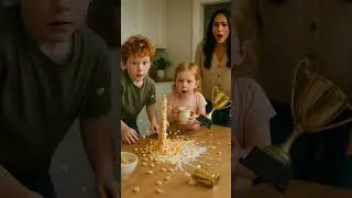 Cereal tower collapses #Family #BreakfastChaos #ParentingHumor #KidsBeingKids #FunnyShorts #Shorts