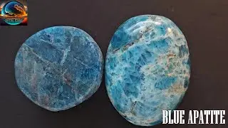 The Crystal Echoes -  Blue Apatite