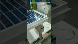 Design and Manufacturing of Solar Seed Spray machine With HAC 05 mobile bluetooth Remote control.