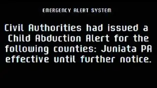 EAS 8: AMBER ALERT Juniata PA