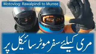 Motovlog: Rawalpindi to Murree | Beautiful Journey on Bike | December 2019