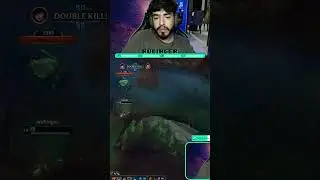 resolvendo uma team fight de caitlyn #lol #leagueoflegends #streamer #humor #lgbt #rubinger #shorts