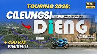 MENGAWALI TAHUN 2026: Touring Cileungsi - Dieng, ini Baru Motoran!