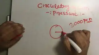 Circulating System, Friction Pressure Losses In a well