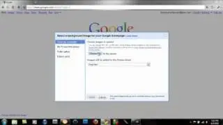 How To Put A Picture On Google As Your Homepage