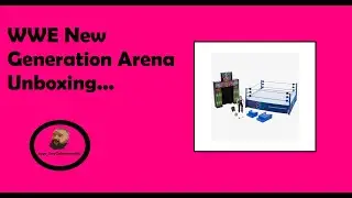 WWE Mattel Crowdfunded New Generation Arena Unboxing & Review / Custom Action Figure Diorama Build