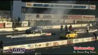 NSCRA Summer Power Tour Round 1 True Street Finals Ernie Taylor vs Roger Quarrcoopoise