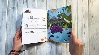 Dinosauři Obr&aacute;zkov&eacute; čten&iacute; se samolepkami