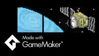 Satelite 32x32 Pixelart Made with GameMaker by James Chapp Fillmore
