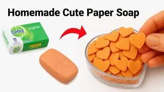 Homemade paper soap making kit/homemade paper soap/How to make paper soap/paper soap making/#soap