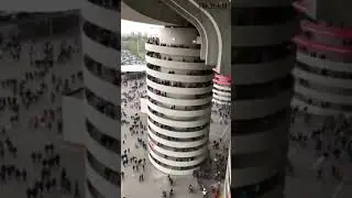 The famous San Siro Optical Illusion