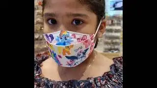 mixshop Children KF94 4 PLY Disposable Mask, Kids KF94, Kids 3D Mask (10pcs), BFE 99%, SG  stock.