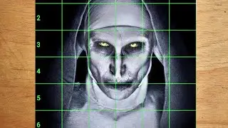 The nun drawing /                             #drawing #thenun #sketching #miraartstudio 