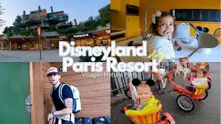 VLOG:We made it to Village Nature Paris|Room tour+bikes+dinner at Cepages.Vacation edition [Part 2]